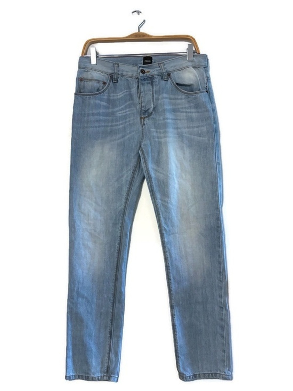 ASOS High Rise Button Fly Tapered Leg Mom Jeans Women’s size 32 Short Petite 14